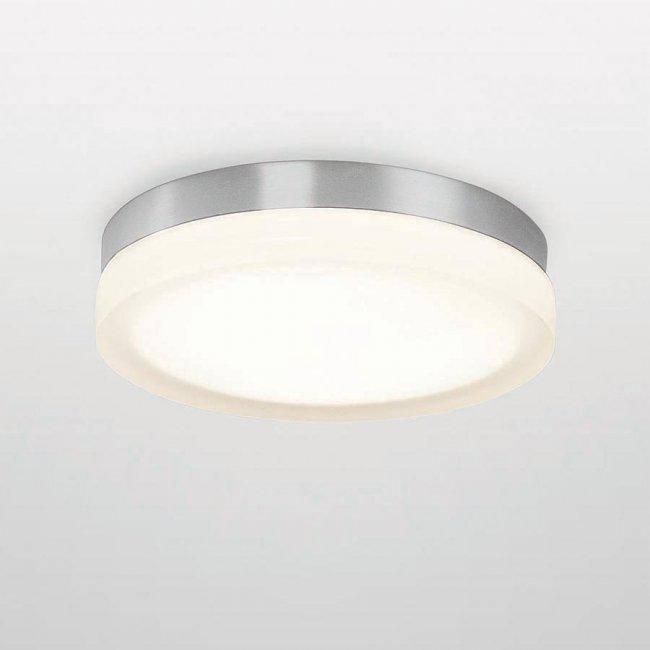 WAC Lighting dweLED, Slice 11in LED Round Flush Mount 3000K in Brushed Nickel
