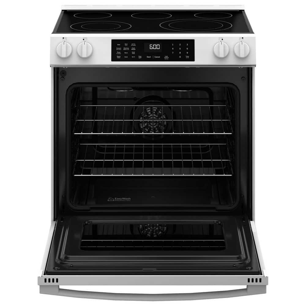 GE 30" Slide-In Electric Convection Range