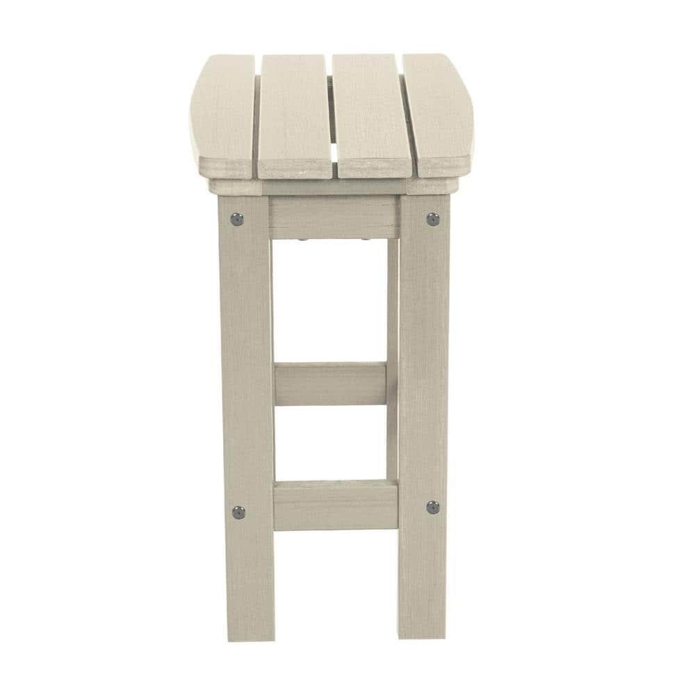 Highwood Lehigh Bar Stool - Counter Height, Outdoor, Eco-friendly, Synthetic Wood