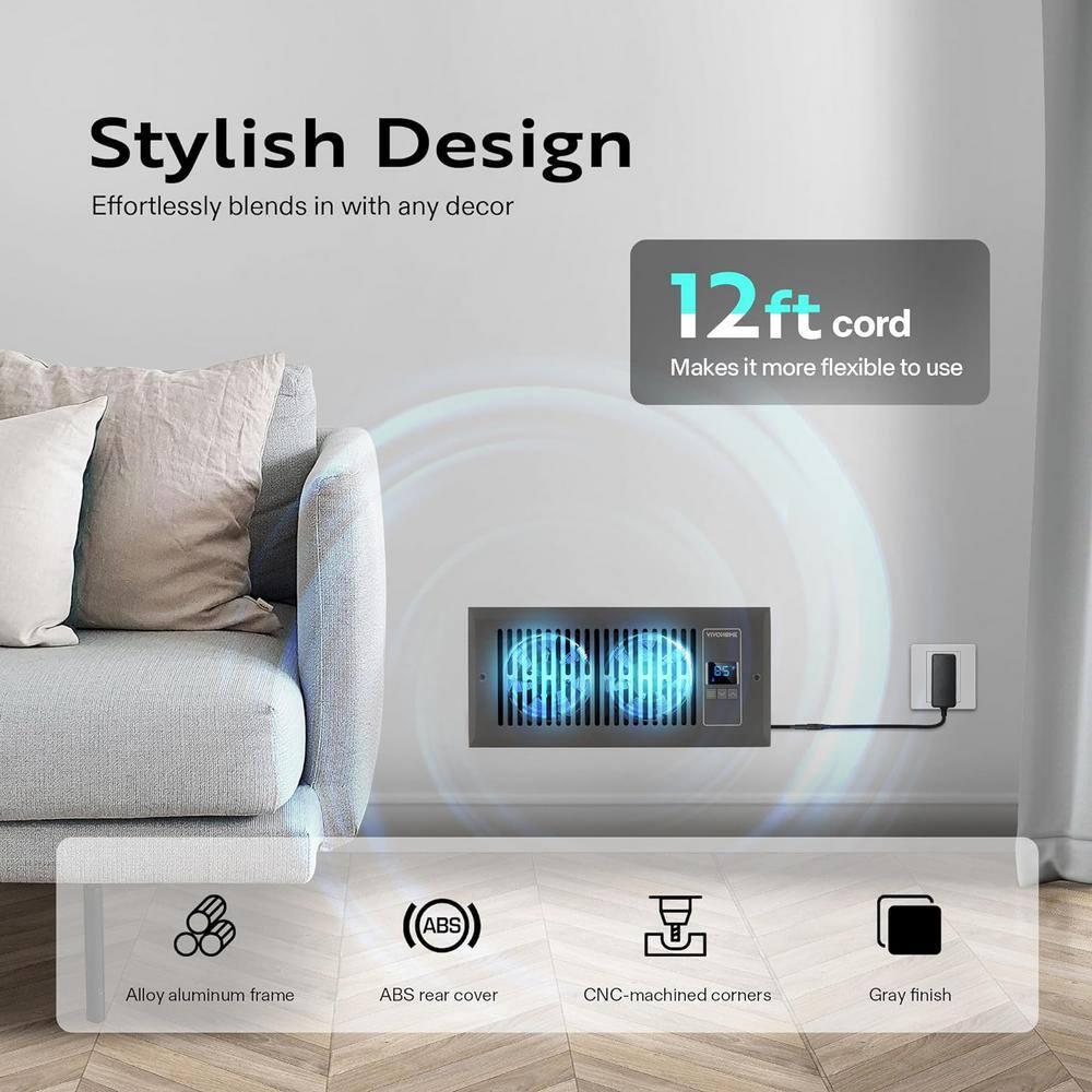 VIVOHOME Air Curtain Fan with Speed Control