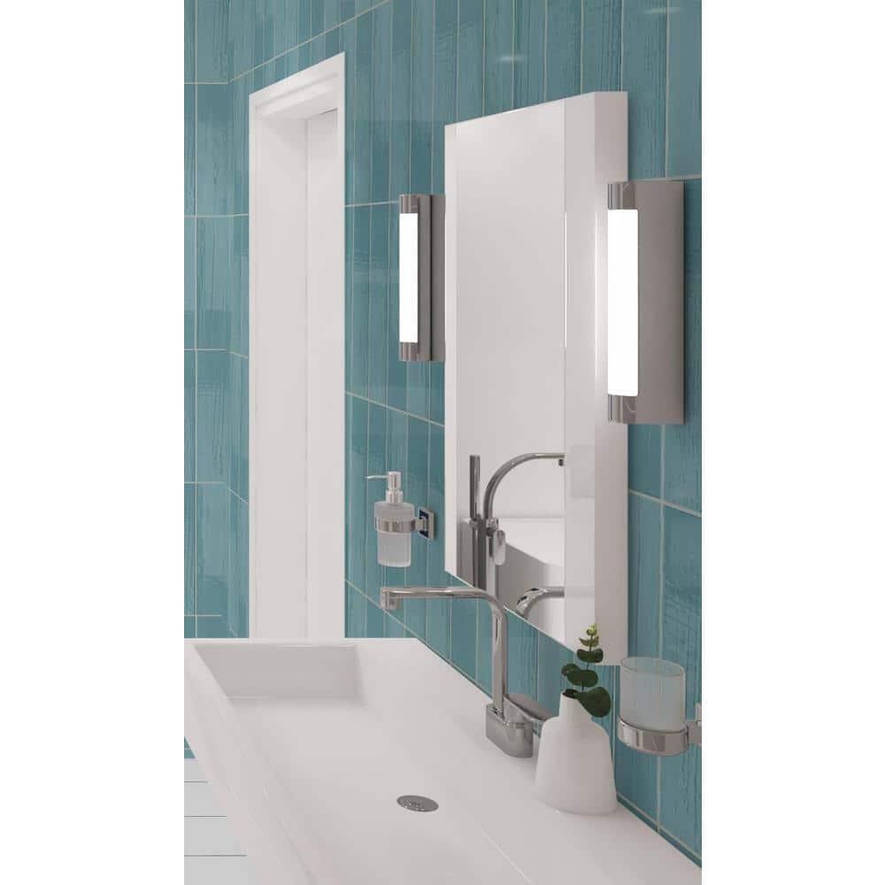 Andova Perfecto-Marvelli 4-in. x 16-in. Subway Textured Glossy Ceramic Wall Tile