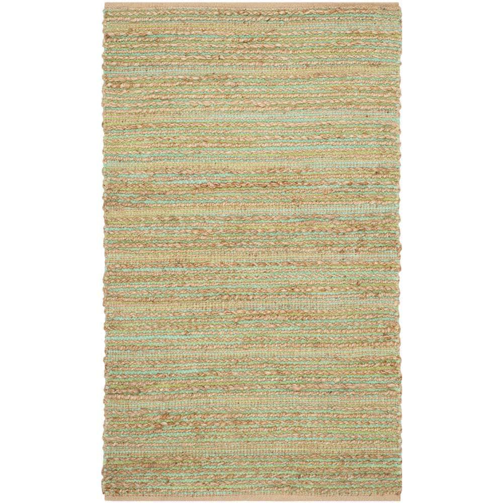 Cape Cod CAP851 Woven Indoor Area Rug - Green - 2'x3' - Safavieh