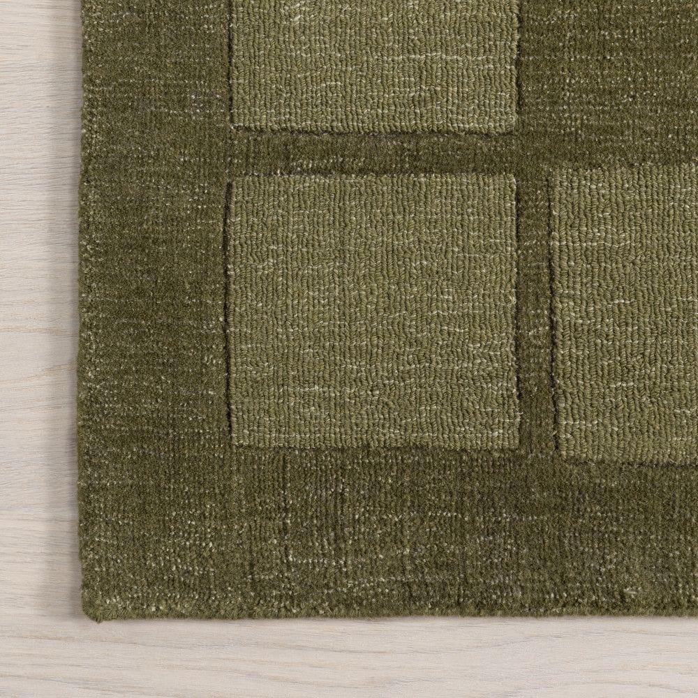 Milchan High Low Wool Blend Area Rug