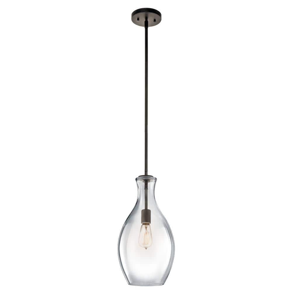 Kichler Lighting Everly 1 - Light Pendant in  Olde Bronze