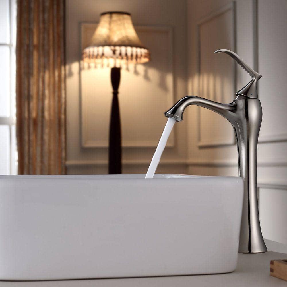 Ceramic Rectangular Vessel Bathroom Sink