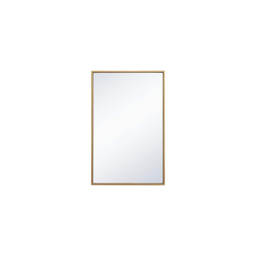 Sabine Metal Rectangle Wall Mirror