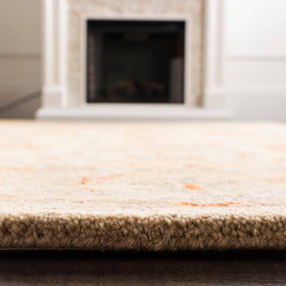 Antiquity AT63 Hand Tufted Accent Rug - Beige/Multi - 2'x3' - Safavieh.