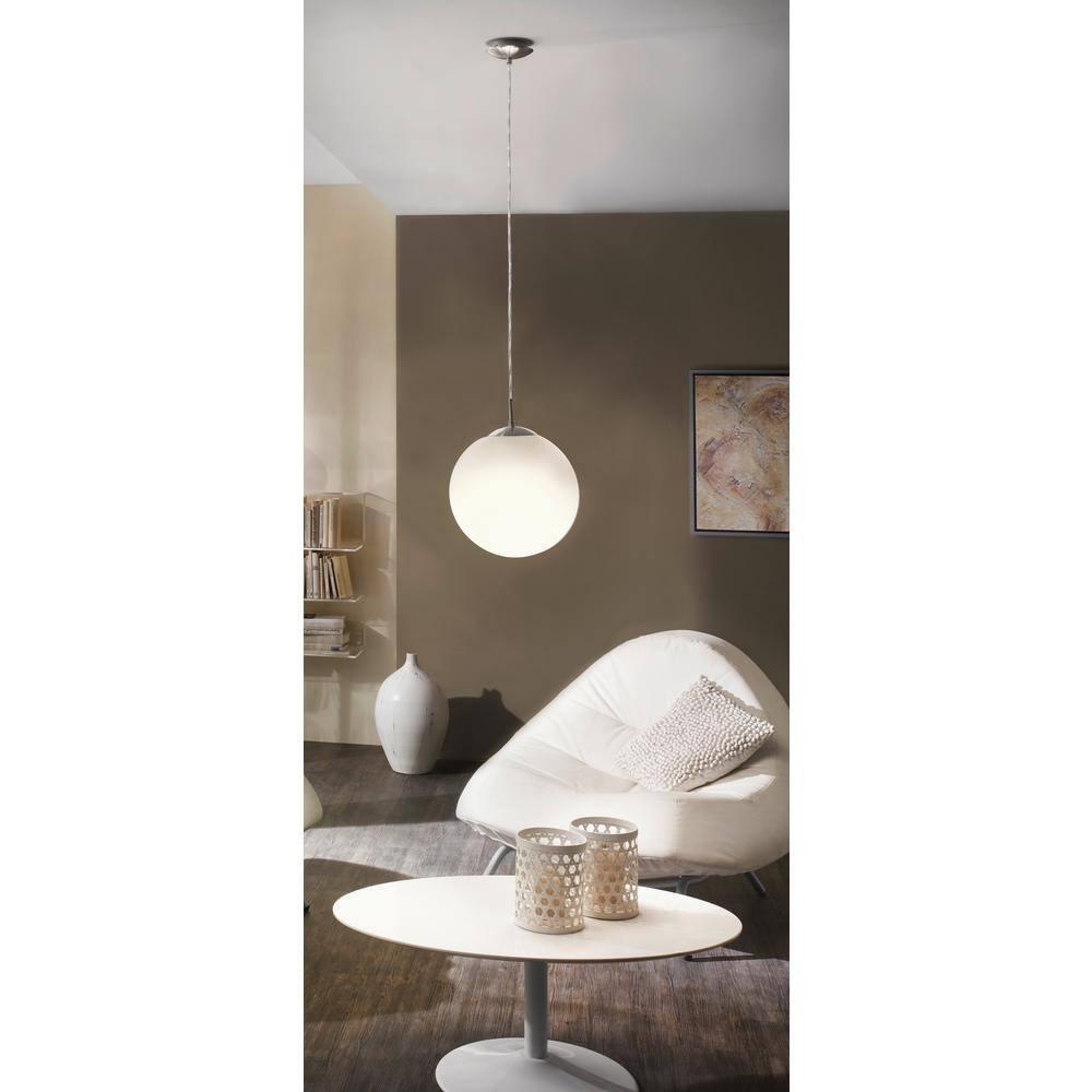 Eglo USA Rondo 8526 Opal Glass Hanging Pendant Light