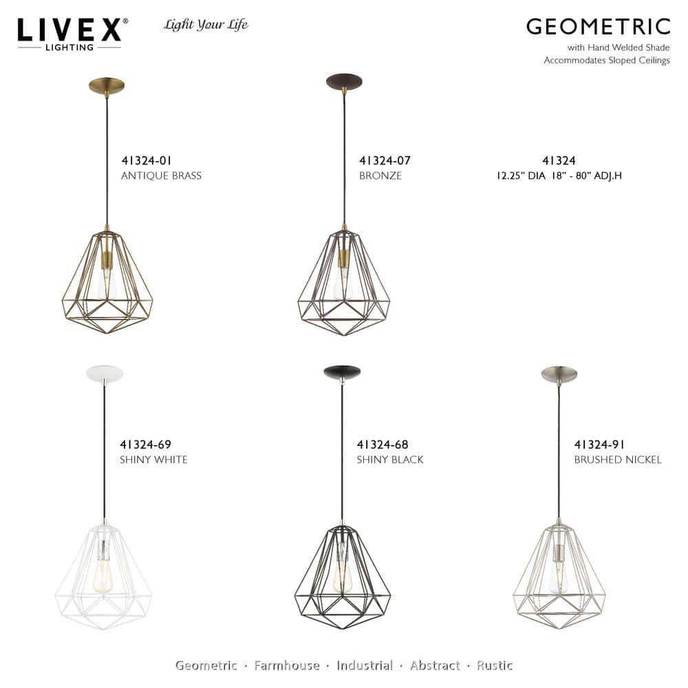 Livex Lighting Knox 1 - Light Pendant in  Bronze