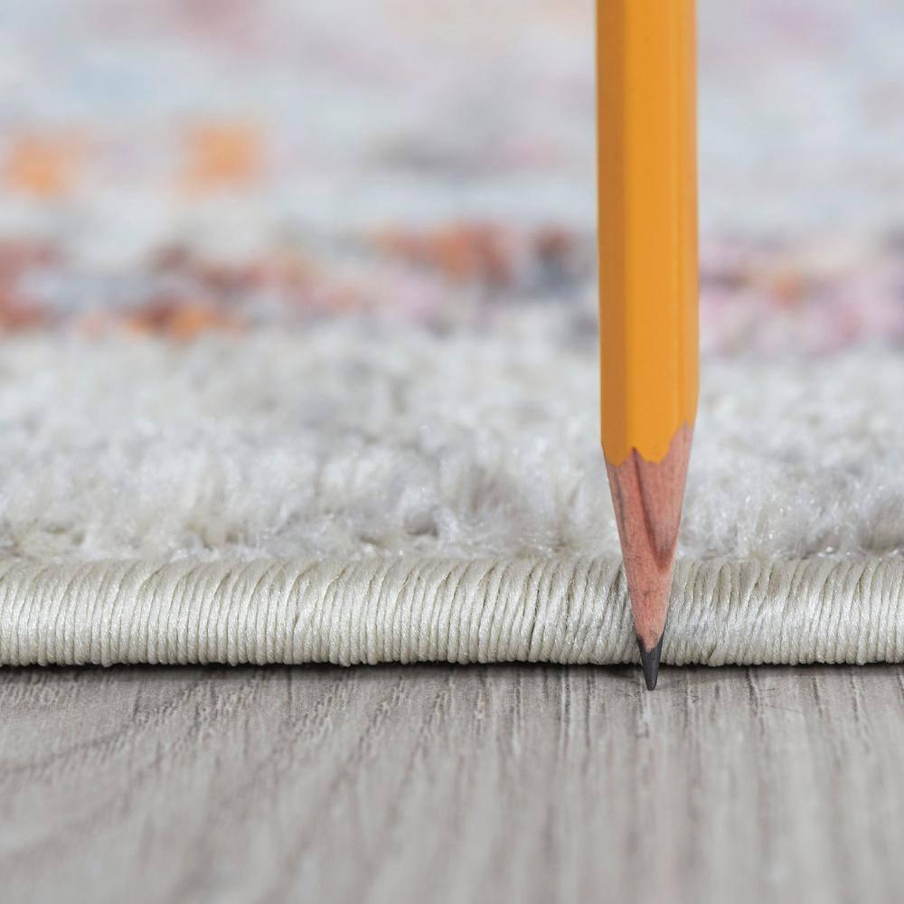 Tayse Wakefield 8 x 10 (ft) Loomed Polypropylene Gray Rectangular Indoor Area rug