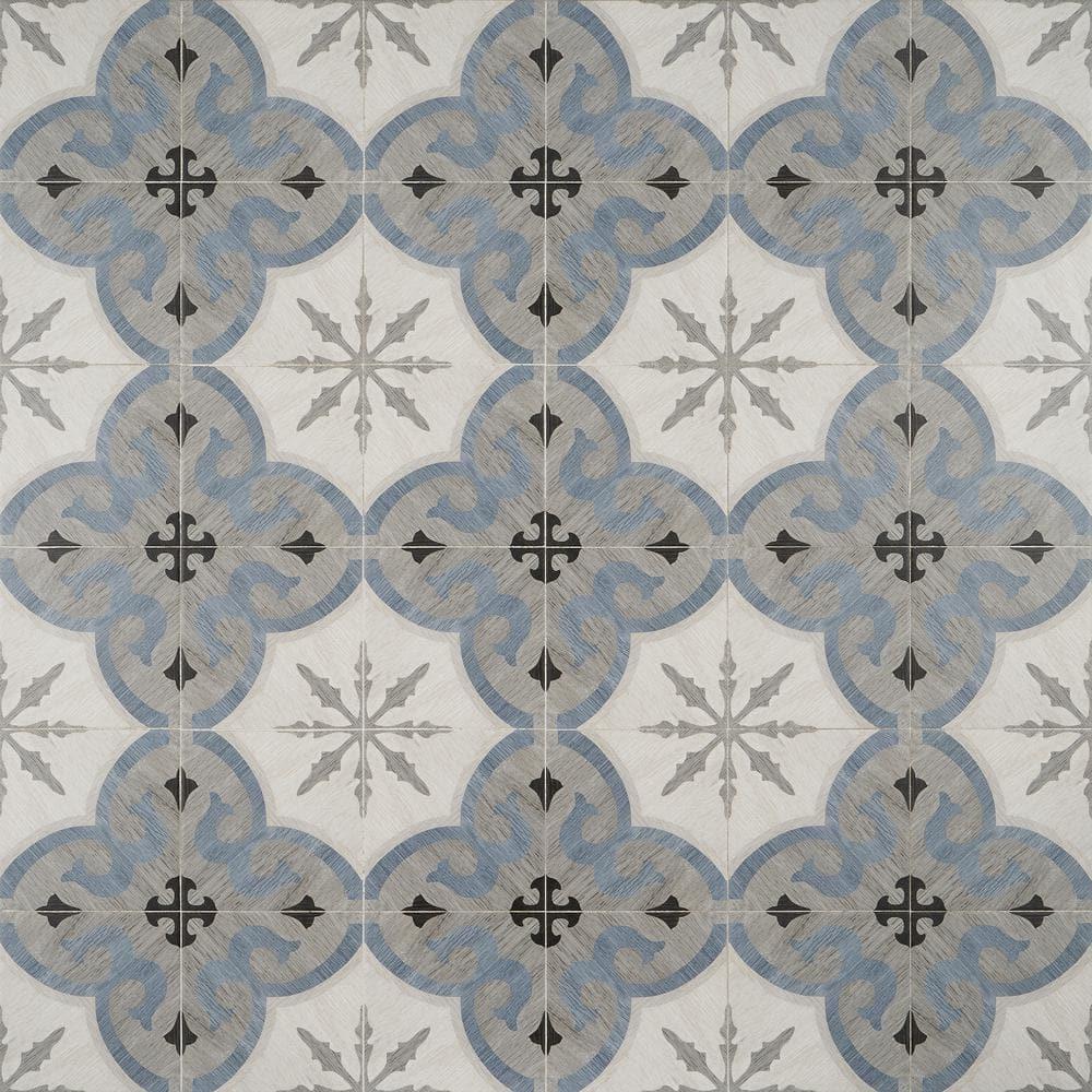 Beverly 8" x 8" Porcelain Patterned Wall & Floor Tile (12.91 sq. ft./ Case)