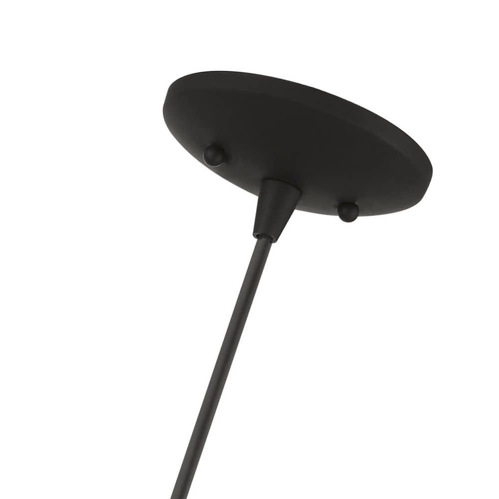 Livex Lighting Lansdale 2 - Light Chandelier in Black/Brushed Nickel