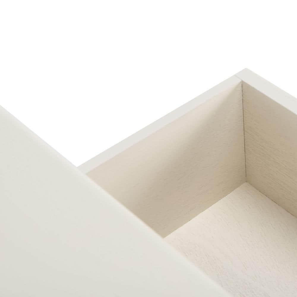 Haines 2 Drawer Console Table - White - Safavieh