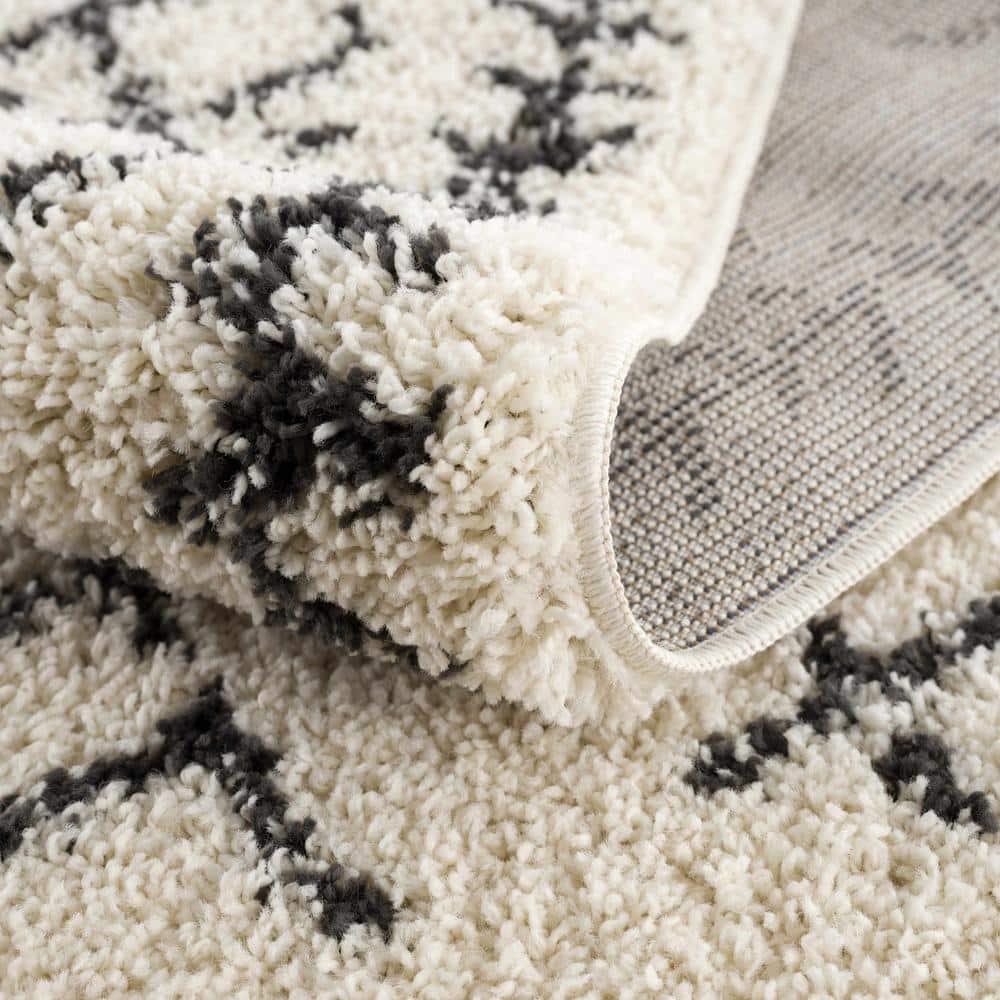 Hauteloom Rectangle Area Rug   Charcoal