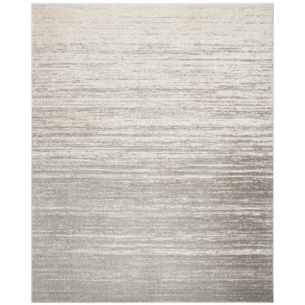 Adirondack ADR113 Machine Made Indoor Area Rug - Light Grey/Grey - 8'x10' - Safavieh
