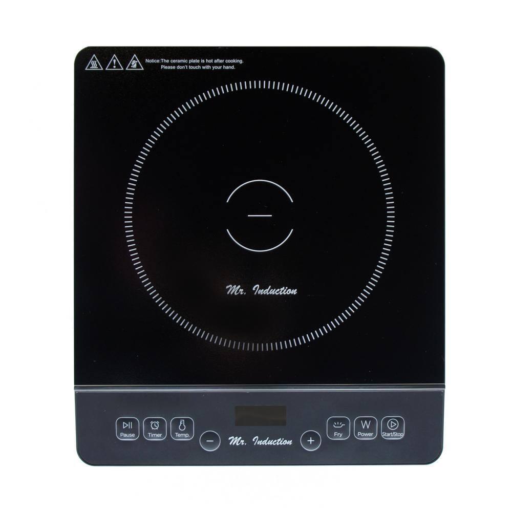 1800W Induction Cooktop + Stainless Steel Pot