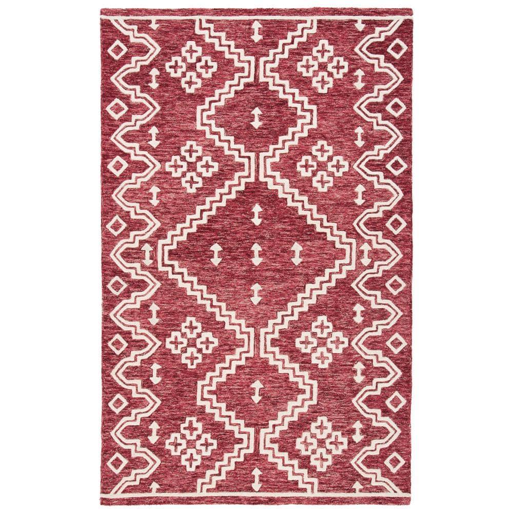 Union Rustic Abbie-Rose Hand Tufted Wool Southwestern Rug