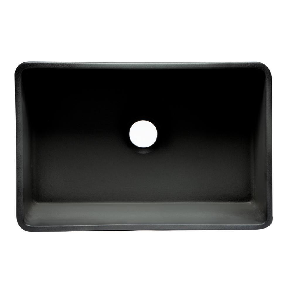 30'' L Farmhouse / Apron Single Bowl Fireclay Kitchen Sink