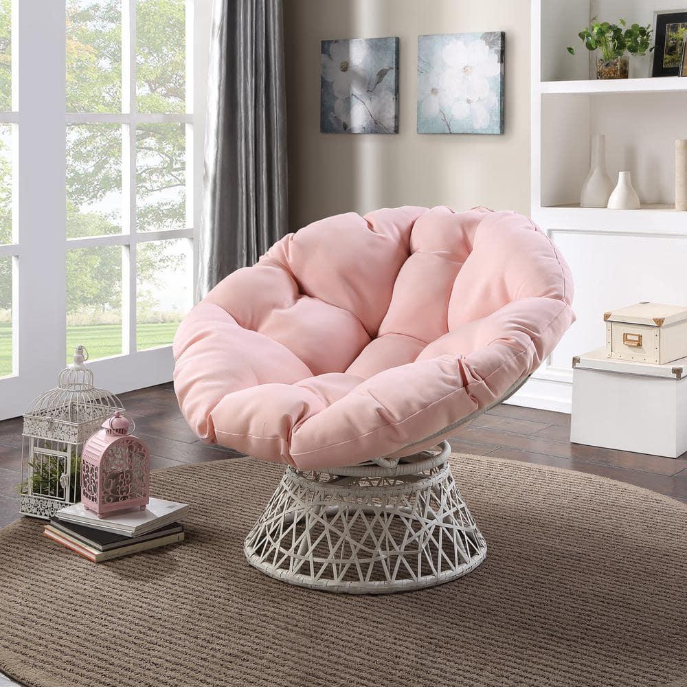 Bayou Breeze Papasan Chair with 360-Degree Swivel