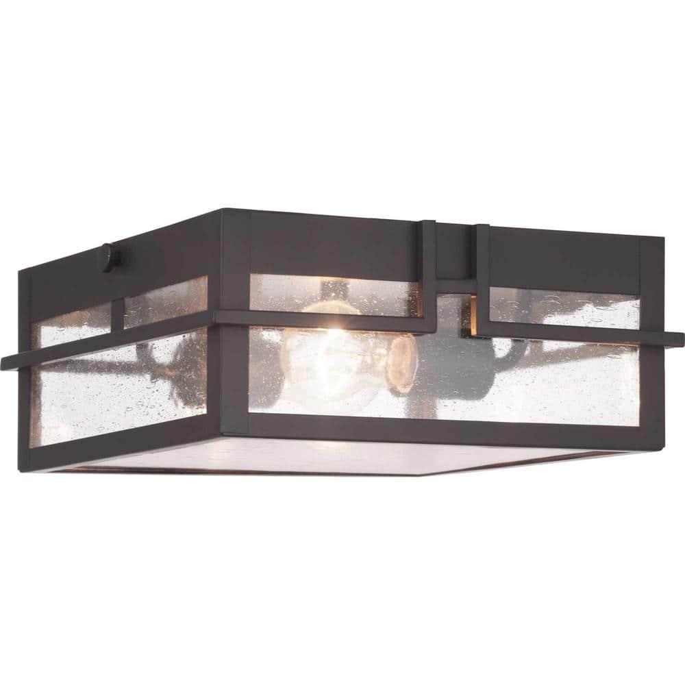 P550038-020-Progress Lighting-Boxwood - Outdoor Light - 2 Light in Modern Craftsman and Modern Mountain style - 11.38 Inches wide by 4.5 Inches high