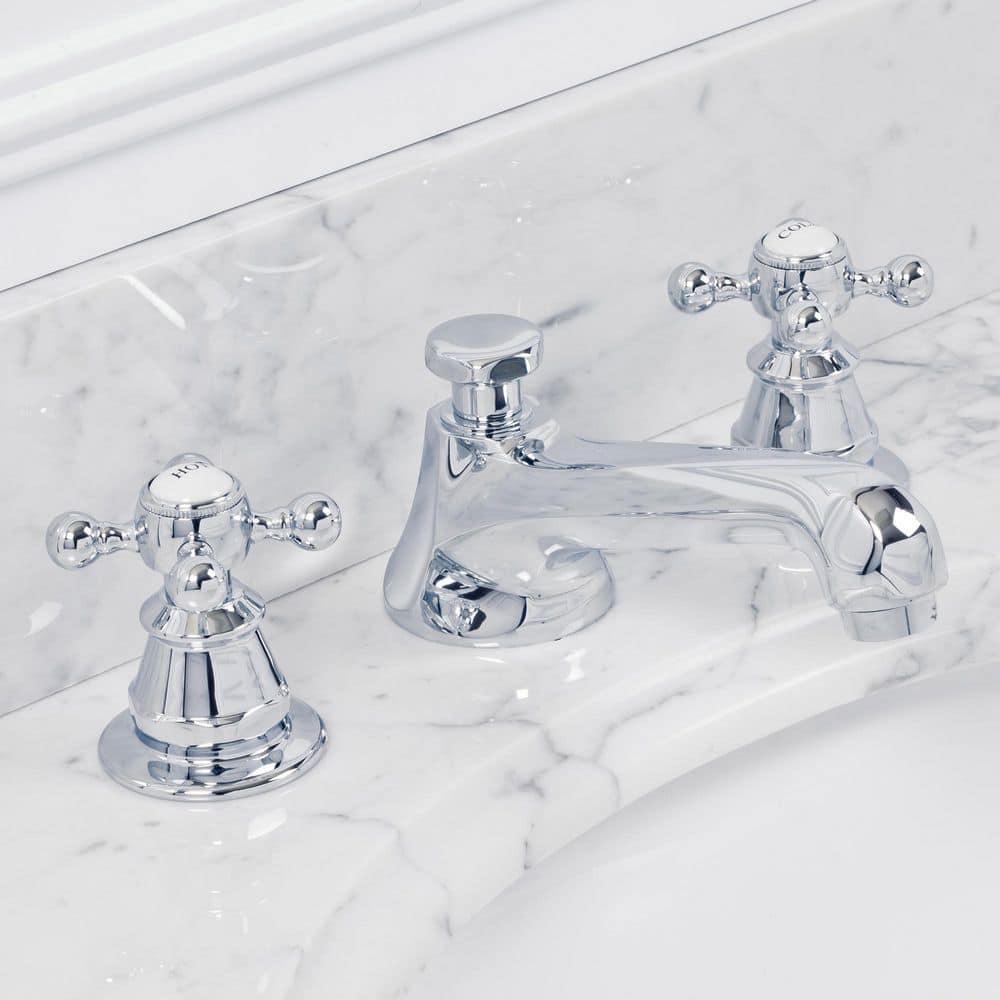 Carlson Widespread 2-handle Bathroom Faucet with Drain Assembly