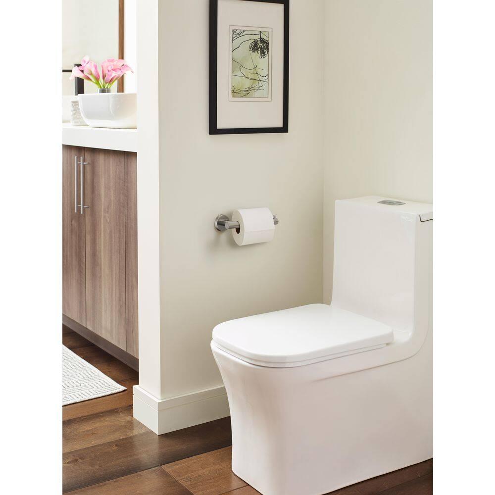 Amerock Arrondi Stainless Steel Single Post Toilet Paper Holder