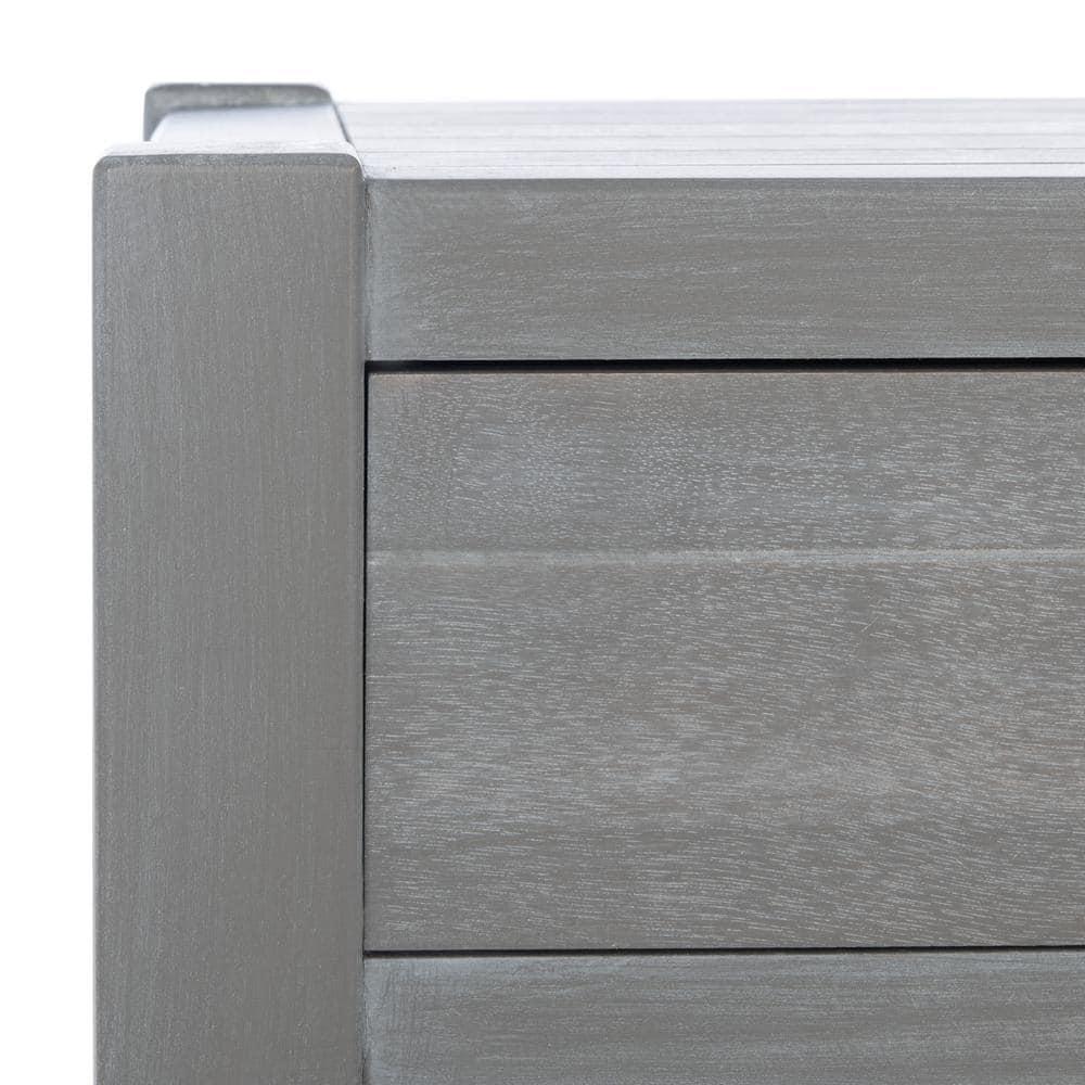 Filbert 2 Drawer Console Table - White Washed Grey - Safavieh