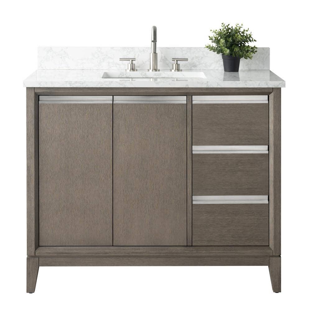 42 Single Bathroom Vanity with Top