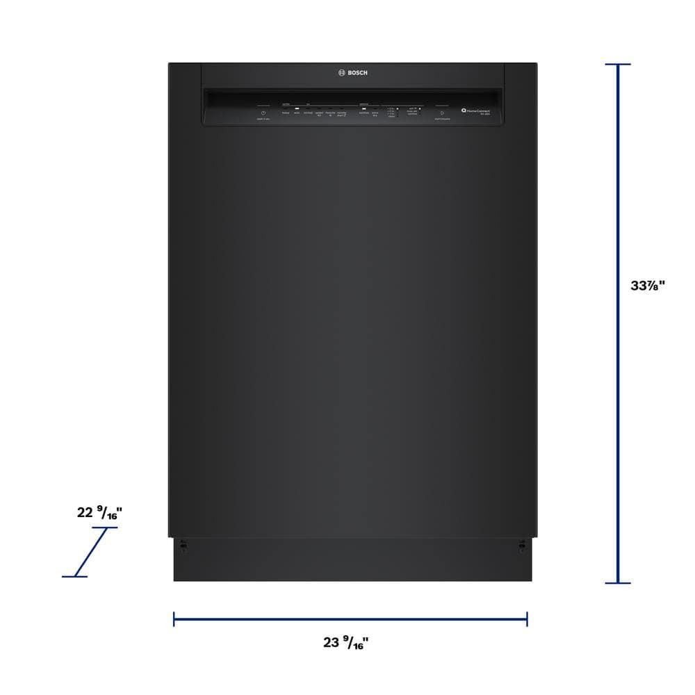 Bosch 800 Series 24" Front Control Built-In Dishwasher with Hybrid Tub & Reviews | Wayfair