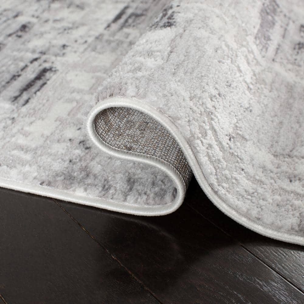 Amelia ALA786 Power Loomed Accent Rug - Grey/Charcoal - 3'x5' - Safavieh.