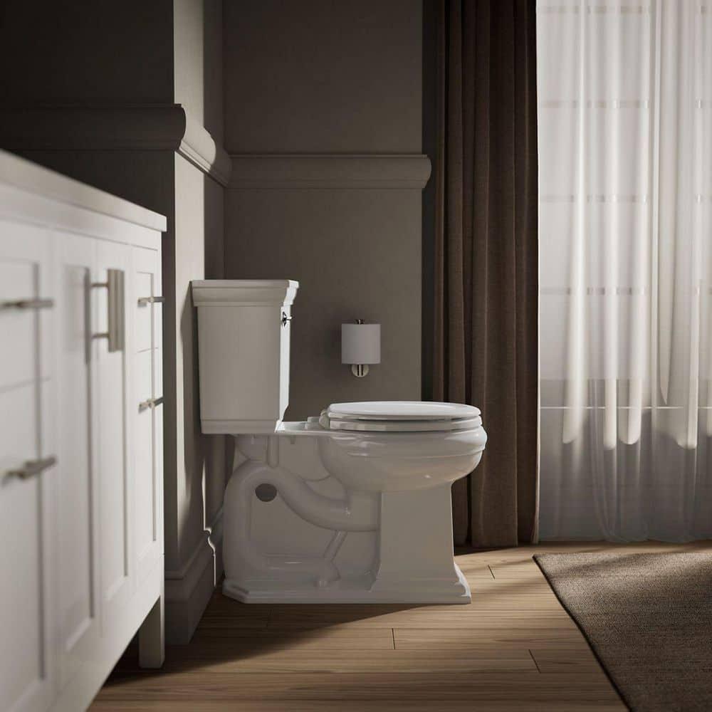 Stonewood Quiet-Close Compression-Molded Wood Toilet Seat