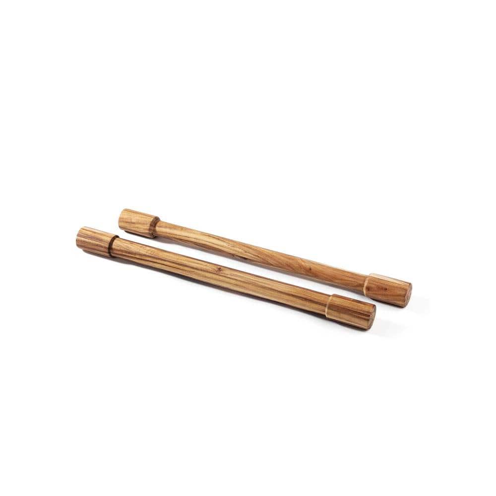 Ironwood Gourmet Acacia Wood Rolling Pins, Set of 2 Long Rolling Pins