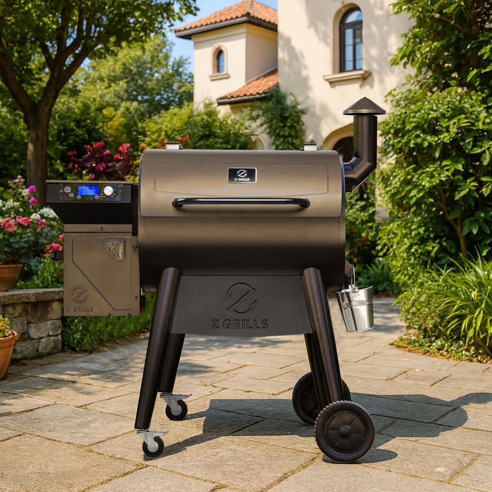 Z GRILLS 697 sq.in Pellet Grill with Temps Controller 2.1 and Latest Functions