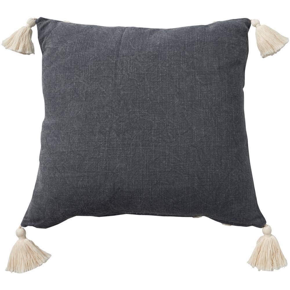 Mina Victory Tassels Cotton Pillow Cover