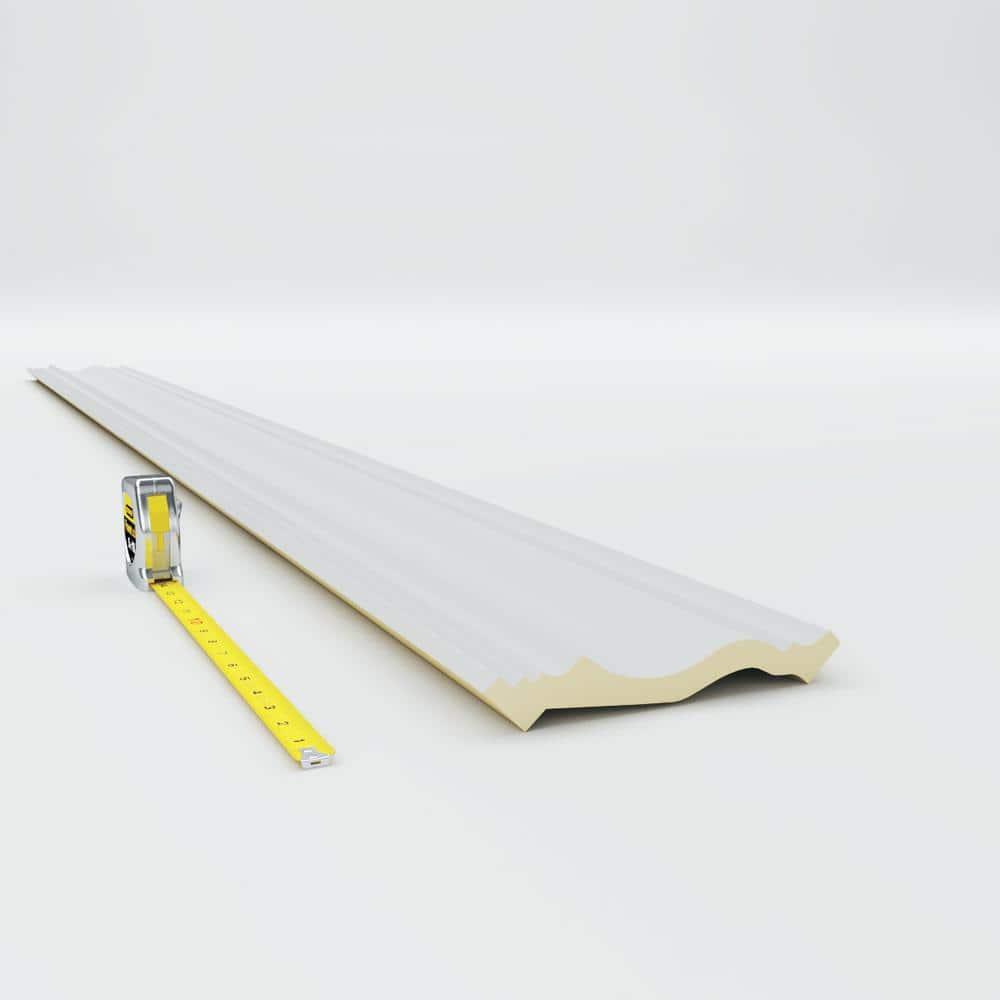 5 7/8"H x 5 7/8"P x 8 3/8"F x 94 1/2"L Edwards Crown Moulding
