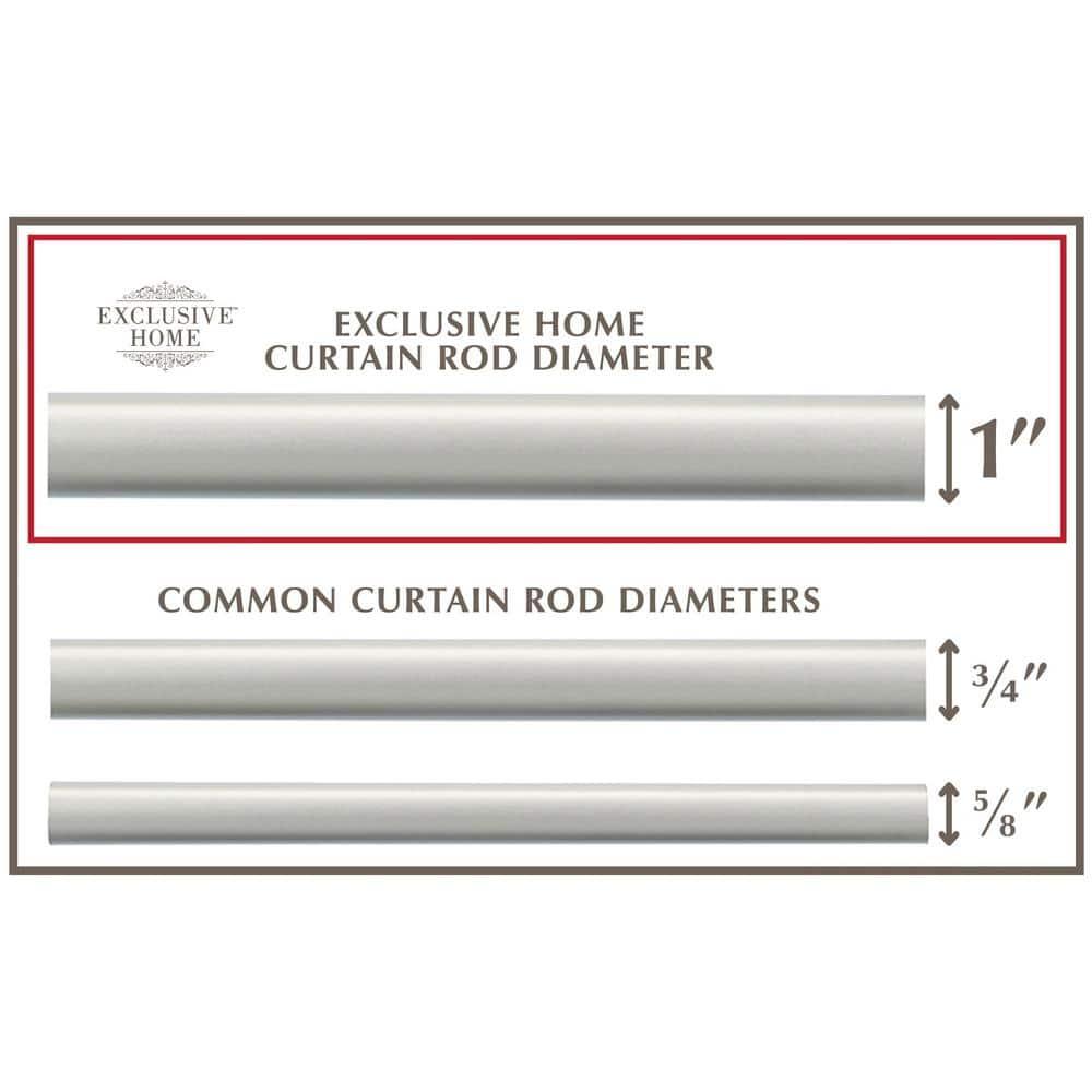 Lark Manor™ Robillard Adjustable 1" Single Curtain Rod