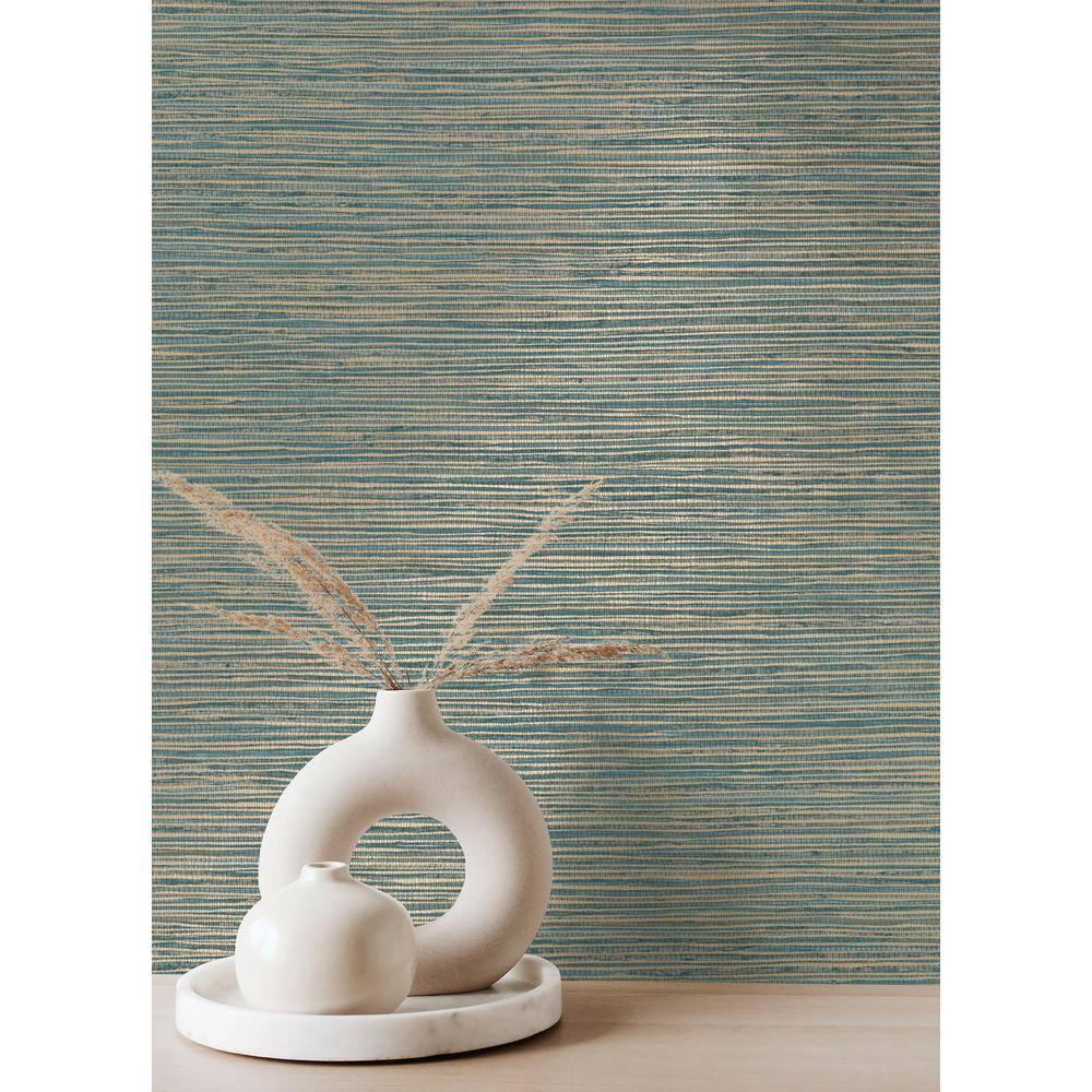 Dimensional Grasscloth Peel and Stick Wallpaper