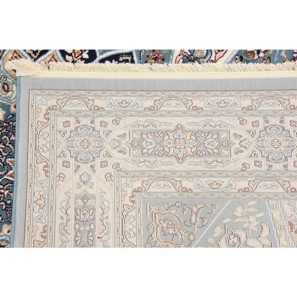 Unique Loom Narenj Collection Area Rug - Adams (5' 1" x 8' Rectangle Blue/Burgundy)