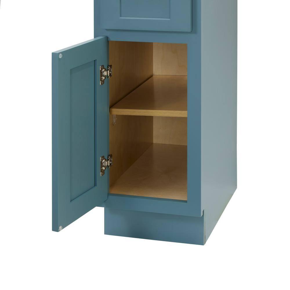 12" W Birch Plywood Freestanding Single Base Storage Cabinet