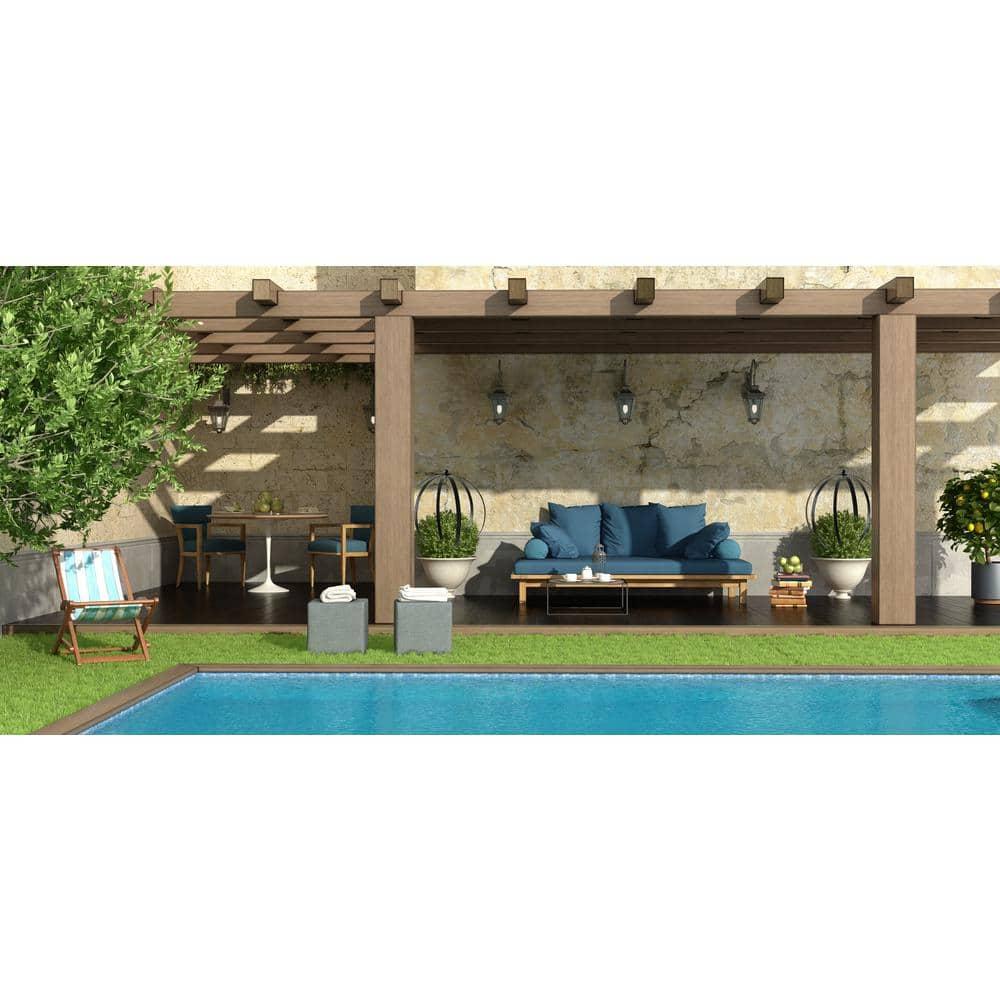 DÉCOR WOW Garden Orb Ornament, Small Obelisk Trellis, 19.5"H x 16" W, Metal, Black