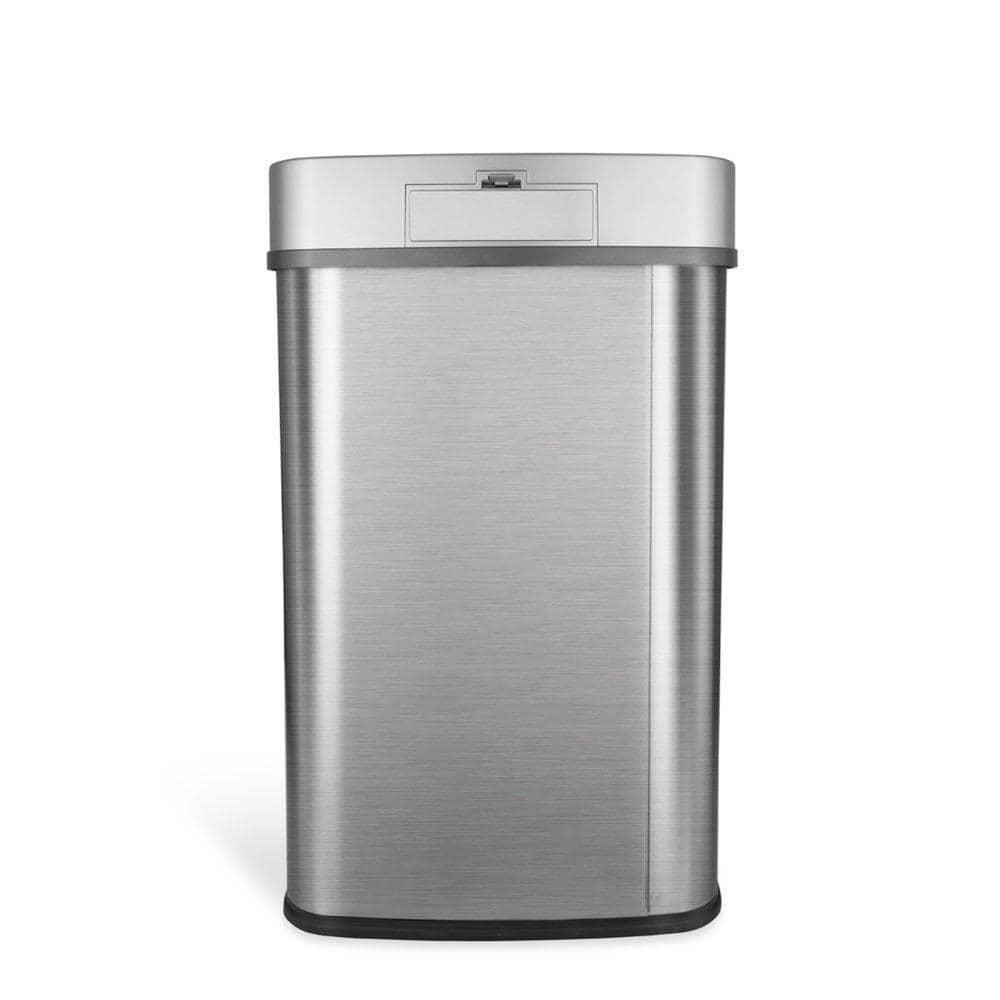 Nine Stars 13.2 Gallon Stainless Steel Motion Sensor Trash Can
