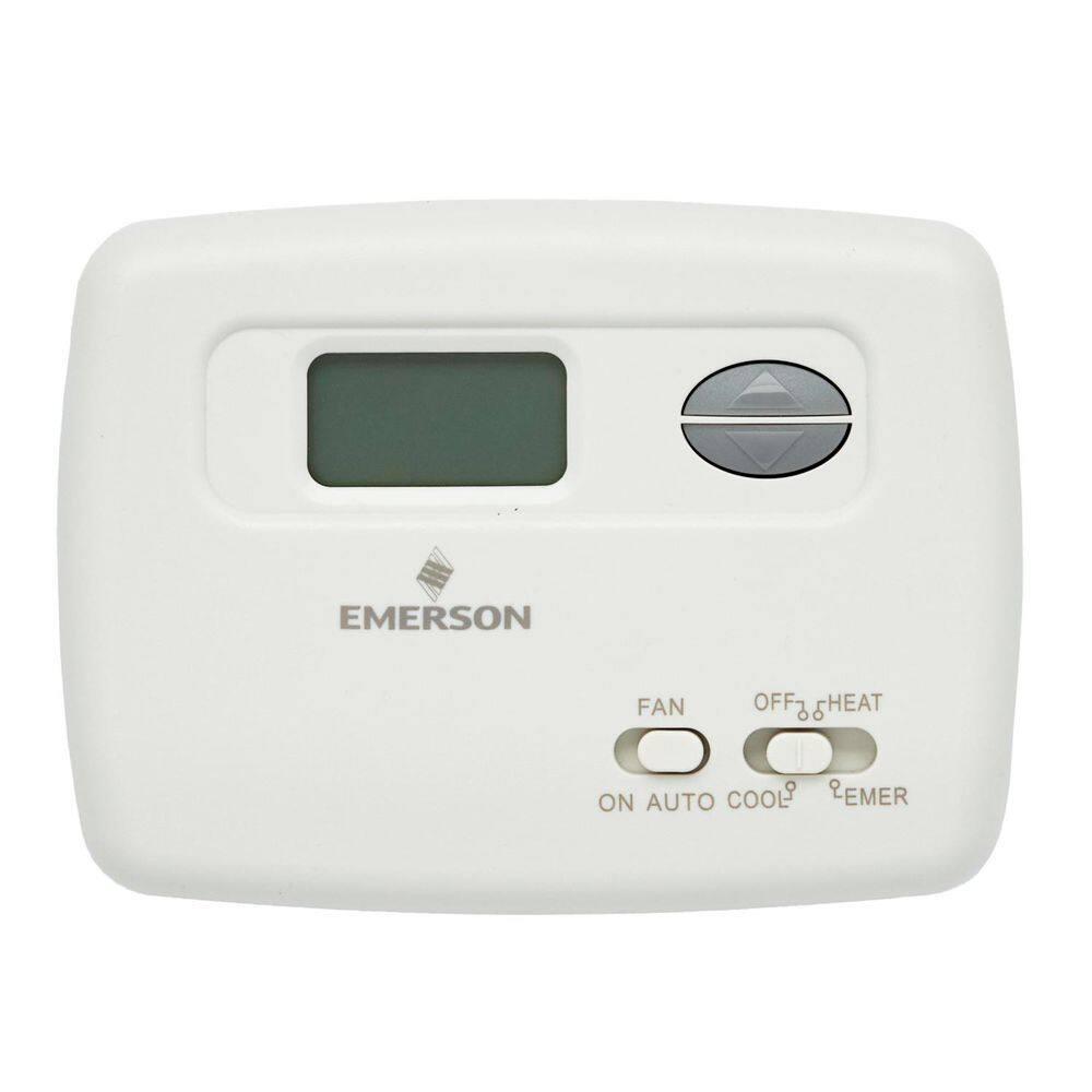 White Rodgers 2H/1C 24V Non-Programmable Digital Thermostat 1F79-111