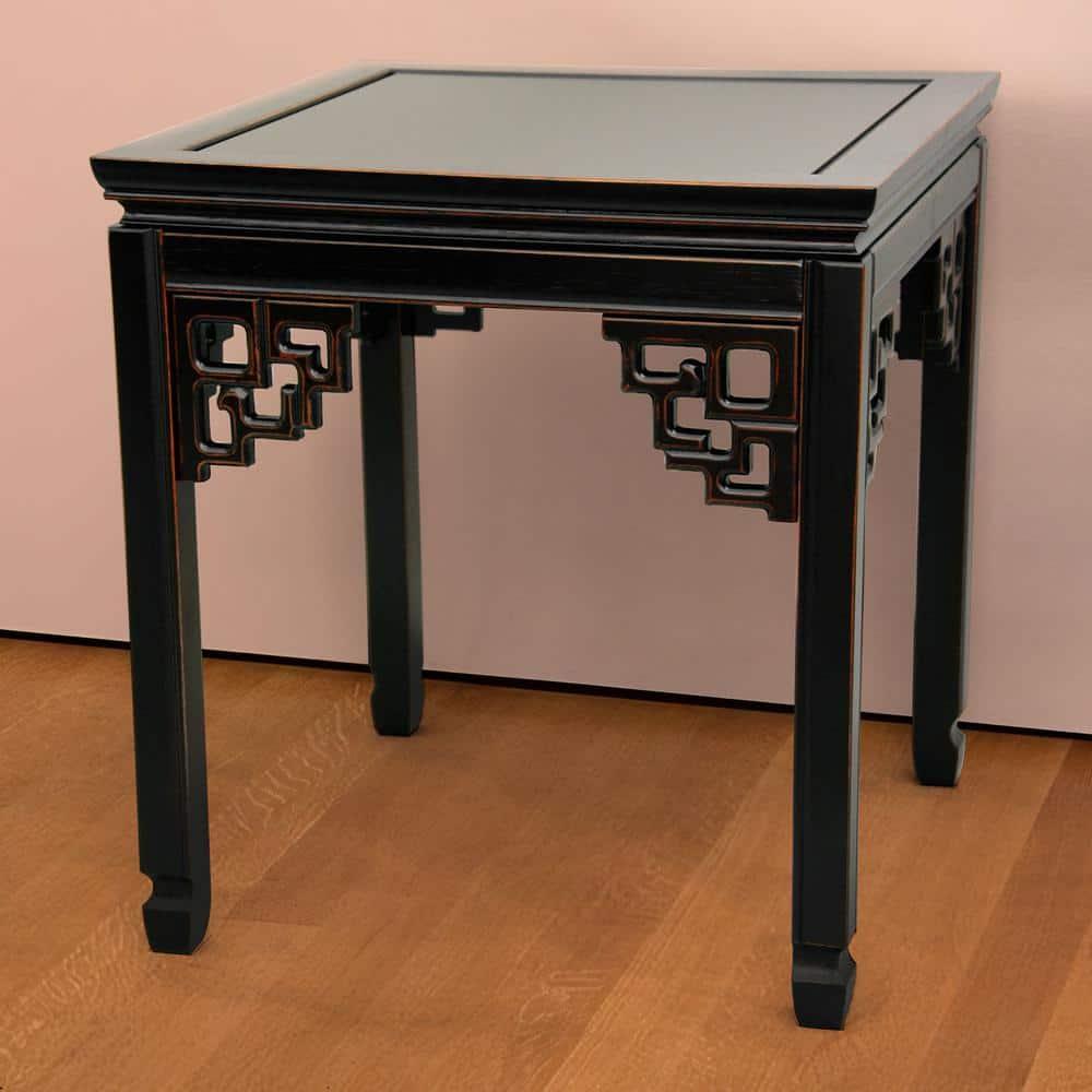 World Menagerie Lapathos Solid Wood End Table