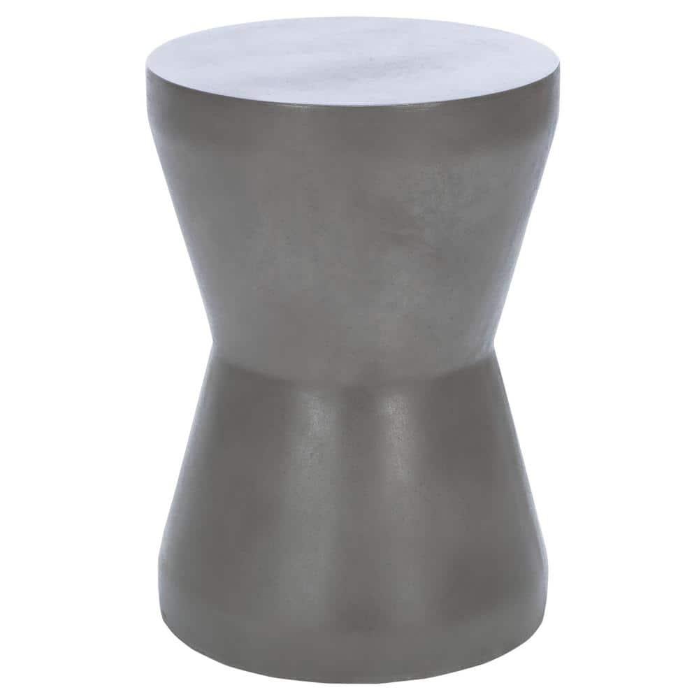 Torre Accent Stool - Indoor/Outdoor - VNN1001 - Gray - Safavieh