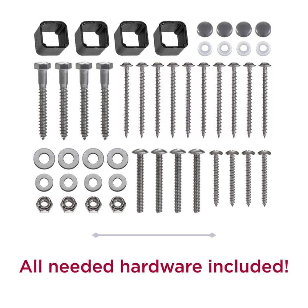 Step2 Step2 Brown Highland Mail Post & Large Capacity XL Mailbox