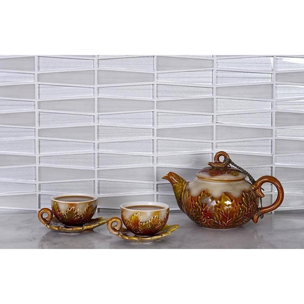 1" x 3" Glass Brick Joint Mosaic Wall and Floor Tile
