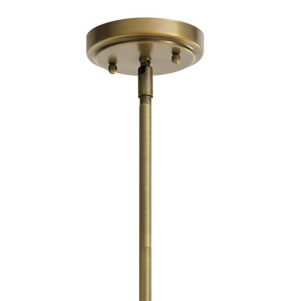 Kichler Lighting Everly 1 - Light Pendant in  Natural Brass
