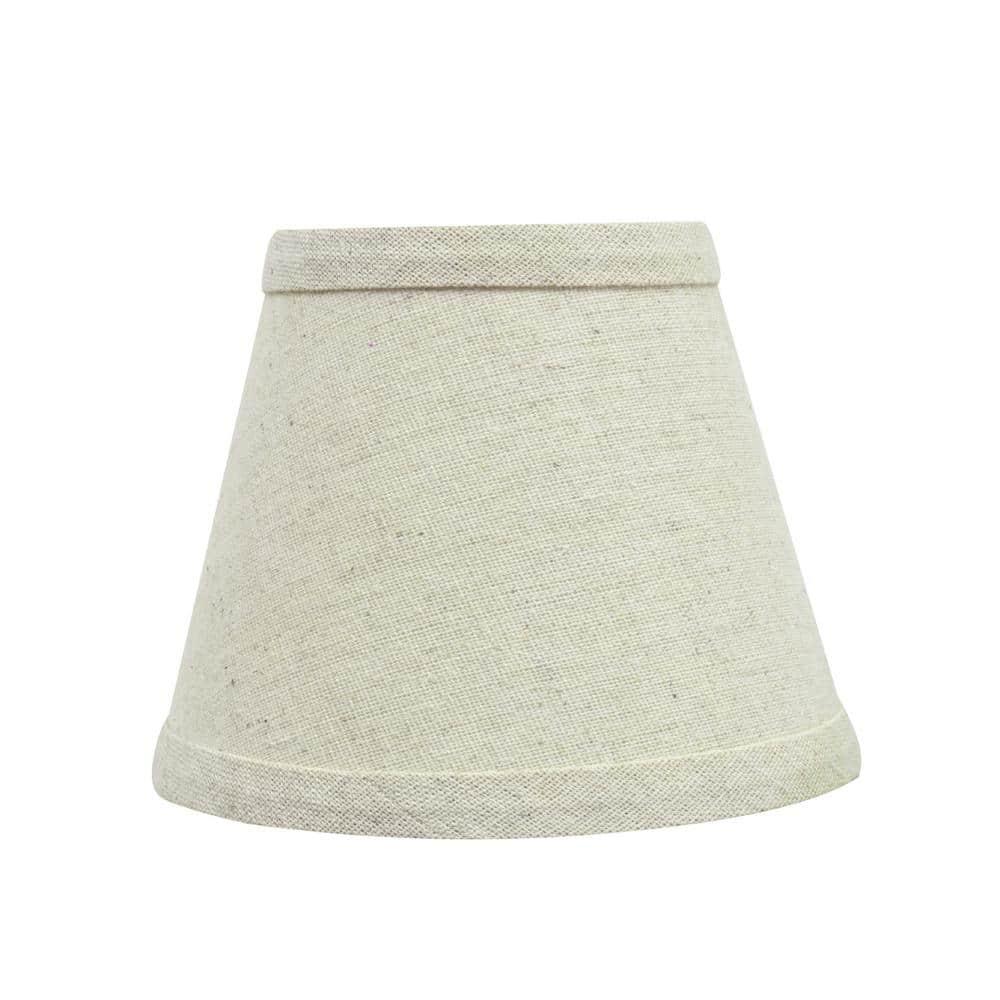 Aspen Creative Corporation 5'' Linen Empire Candelabra Shade (Set of 6)