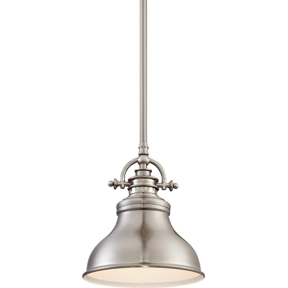 Quoizel Lighting Emery 1 - Light Pendant in  Brushed Nickel