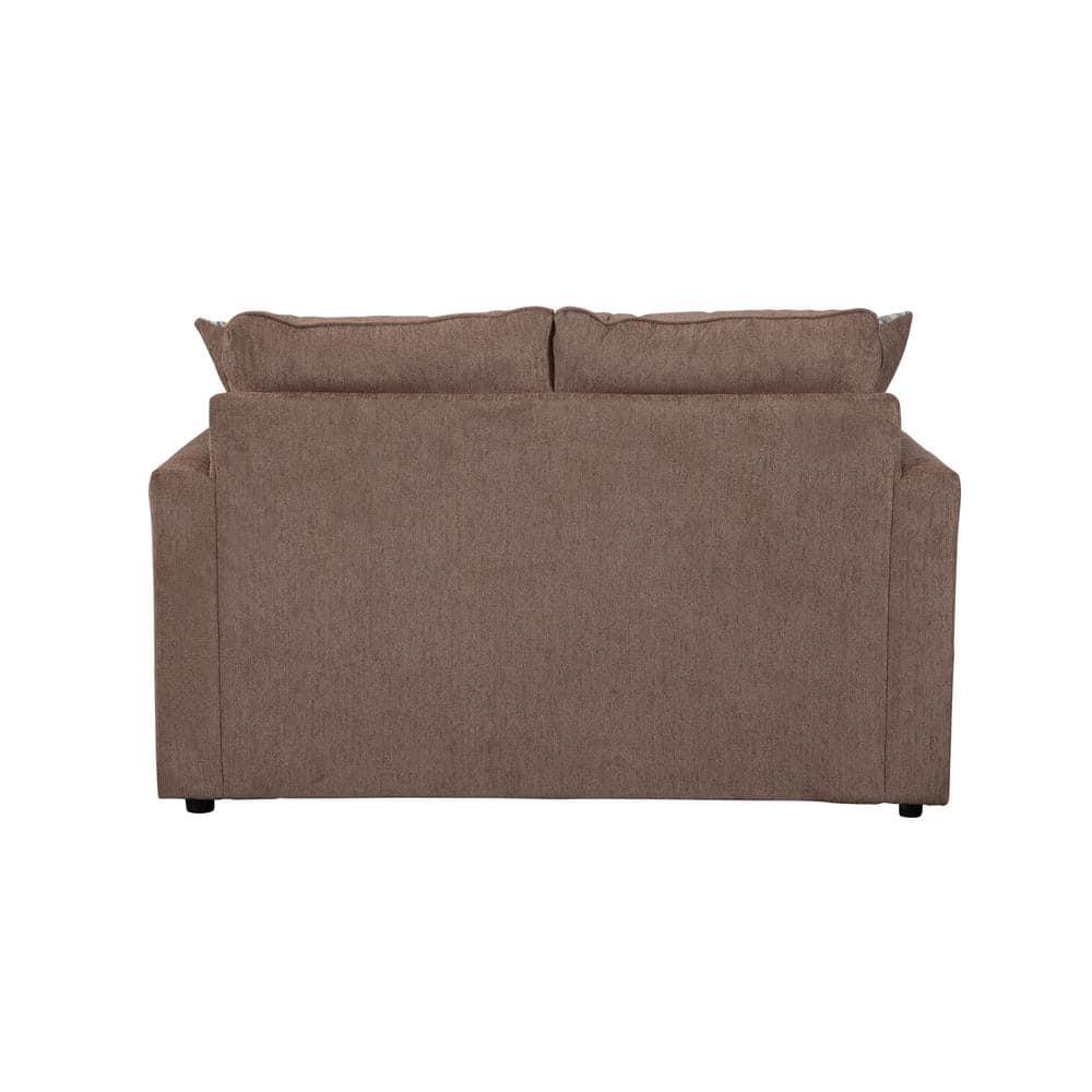 American Furniture Classics Delilah Model 8-020-A441V2 Loveseat with 2 Throw Pillows for Indoor Use